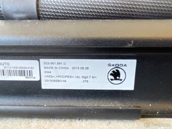 Dělící stěna zavazadlového prostoru Octavia 3 - 3