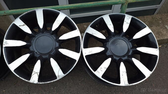 Černo-chromové ALU disky 18" 5x100 + 5x112 - 3