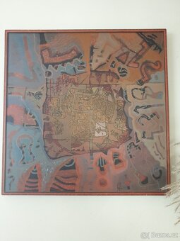 Obrazy "Schodiště" a 2x ze série "Vítej k zmatení" - 3