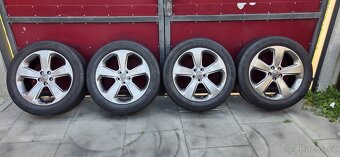 18"LETNÍ OBUTÁ ATRACITOVÁ ALU KOLA 5x105 OPEL MOKKA+ČIDLA - 3