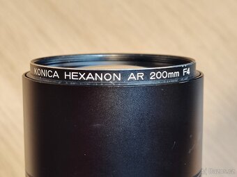 Konica AR Hexanon 200mm /f4 - 3