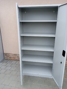 Plechová dílenská skříň 92 cm - 3
