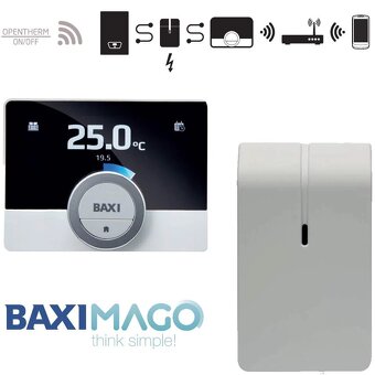 Inteligentní wi-fi termostat BAXI MAGO + GTW16 - 3