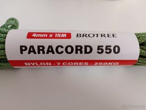 Paracord nový, různé druhy - 3