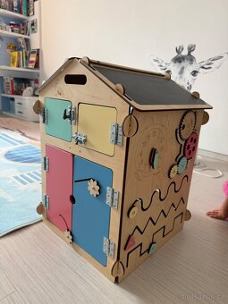 Montessori domeček, Activity board BusyKids - 3