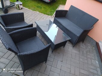 ZAHRADNÍ - TERASOVÝ SET - 4ks zánovní - 3