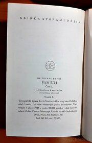 Edvard BENEŠ - Paměti 1948 - Od Mnichova k vítězství - 3