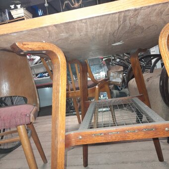 Halabala set , stolek židle - 3