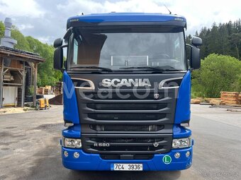 Lesní souprava Scanii R580 6x4 + HR a návěs Svan NCH35 - 3