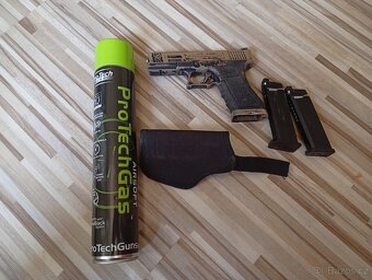 Airsoft WE WE17 T10 WET (GBB, celokovová) coyote - 3