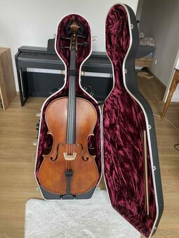 Violoncello 4/4 - Leonardo LC-2744-M+ hardcase - 3