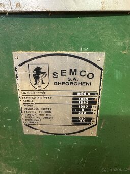 ⸻  Hoblovka / srovnávačka – tloušťkovačka SEMCO MRG 8 - 3