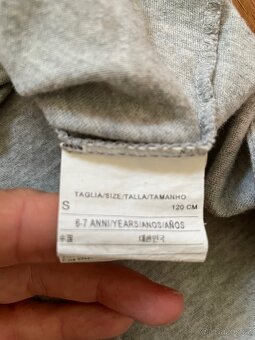 Mix triček vel.120-122 - 3