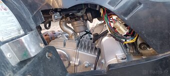 Dětská čtyřkolka 125 cm3 s vlekem - 3