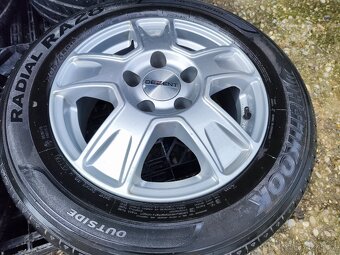 Alu sada = 5x120 = DEZENT = s pneu = 205/65 R16C - 3