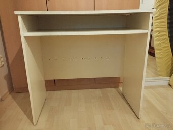 Dětský bílý (krémový) stůl - 3