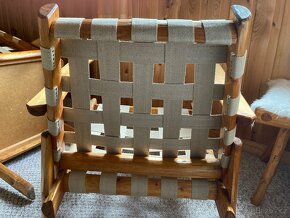 Dřevěná křesílka 2 ks - 3