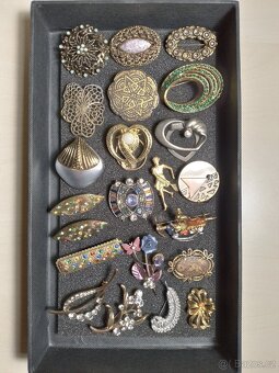 Různé staré brože - 3