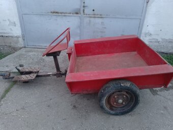Vari brzděný,vyklápěcí vozík, vozíček,vlečka - 3