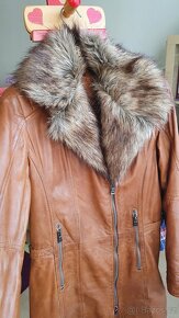 Dámský kožený kabát Divoký Býk - 3