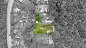 Prodej jednoduché chatky se zahradou, 997 m², Nový Malín - 3
