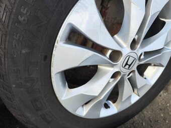17"letní alu sada 5x114 origo Honda CRV mk4 mk3 225/65 - 3