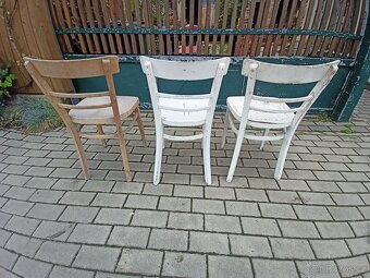 3x židle - 3