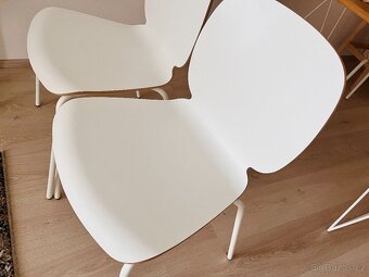 4ks jídelní židle z překližky SVENBERTIL z Ikea - 3