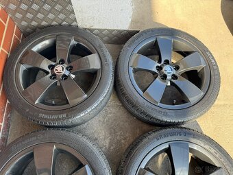 Alu 16" 5x100 škoda ARKTOS letní 90% F2, Room TOP - 3