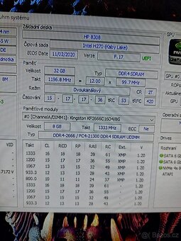 32GB DDR4 HYPERX FURY 2666Mhz (4x8GB) - 3