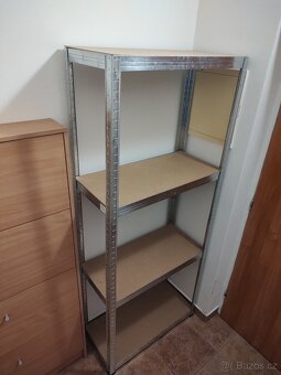 NOVÉ KOVOVÉ REGÁLY POZINK-180x75x35 a 180x90x40 PC=2.900,- - 3