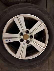 Subaru ALU Kola 6,5Jx16 ET48 Zimní 215/65/16 (Z223) - 3