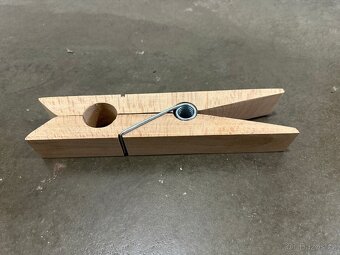 Dřevěný kolík na prádlo - velká verze 22 cm - 3