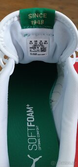 Boty Puma Shuffle white-black-gold-green - 3