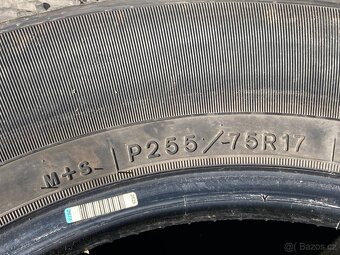 Pnematiky WRANGLER 255/75R17 GOOD YEAR 7mm M+S - 3