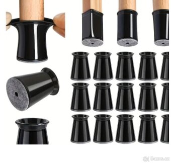 Nove gumove chranice s filcem na nohy zidle - 3