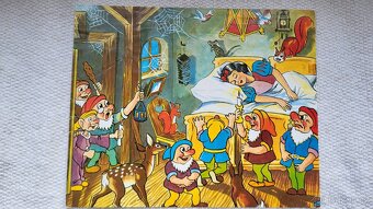 Dřevěné kostky – Sněhurka – 20 ks - 3