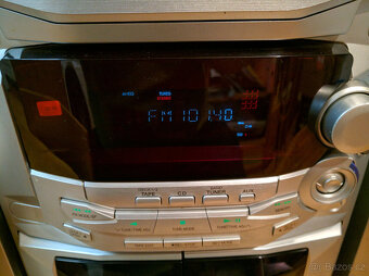 Věž Panasonic SA-AK18, 2 x 40W/6Ω RMS - 3