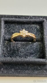 Diamantový prsten vel. 54 - 3