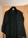 Luxusní černý kabát z odlehčeného flauše - nový - 3