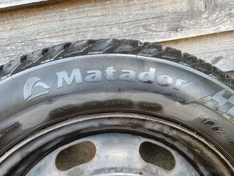 Sada celoročních pneu 195/60 R15H 6-7mm + plech R15 - 3