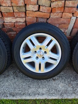 ALU kola VW Touareg 5x120 18" zimní pneu 255/55 R18 - 3