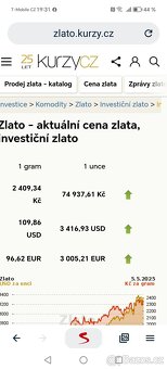 Zlatý Slitek 1oz Argor Heraeus 31,1g Ryzí Zlato - 3