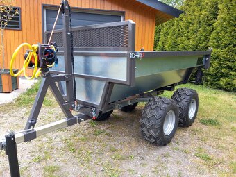 Vozík za čtyřkolku Atv, Utv nebo malotraktor ,SPZ - 3
