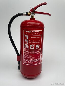✅ Hasicí přístroj 21A PRÁŠKOVÝ | 6kg | REVIZE + držák - 3