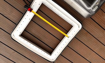 Prodám střešní okno Dometic Mini Hekl FL 40x40cm - 3