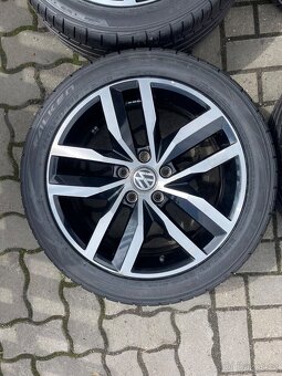 ORIGINÁL Alu Volkswagen MADRID R17, 5x112 - LETNÍ PNEU - 3