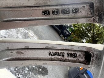 Audi S8 A8 r20 alu kola - 3