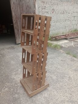 Pojízdný stylový regál - 3