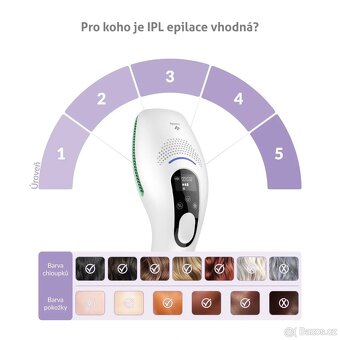 Epilátor truelife BELLE IPL E5 s funkcí chlazení pokožky - 3